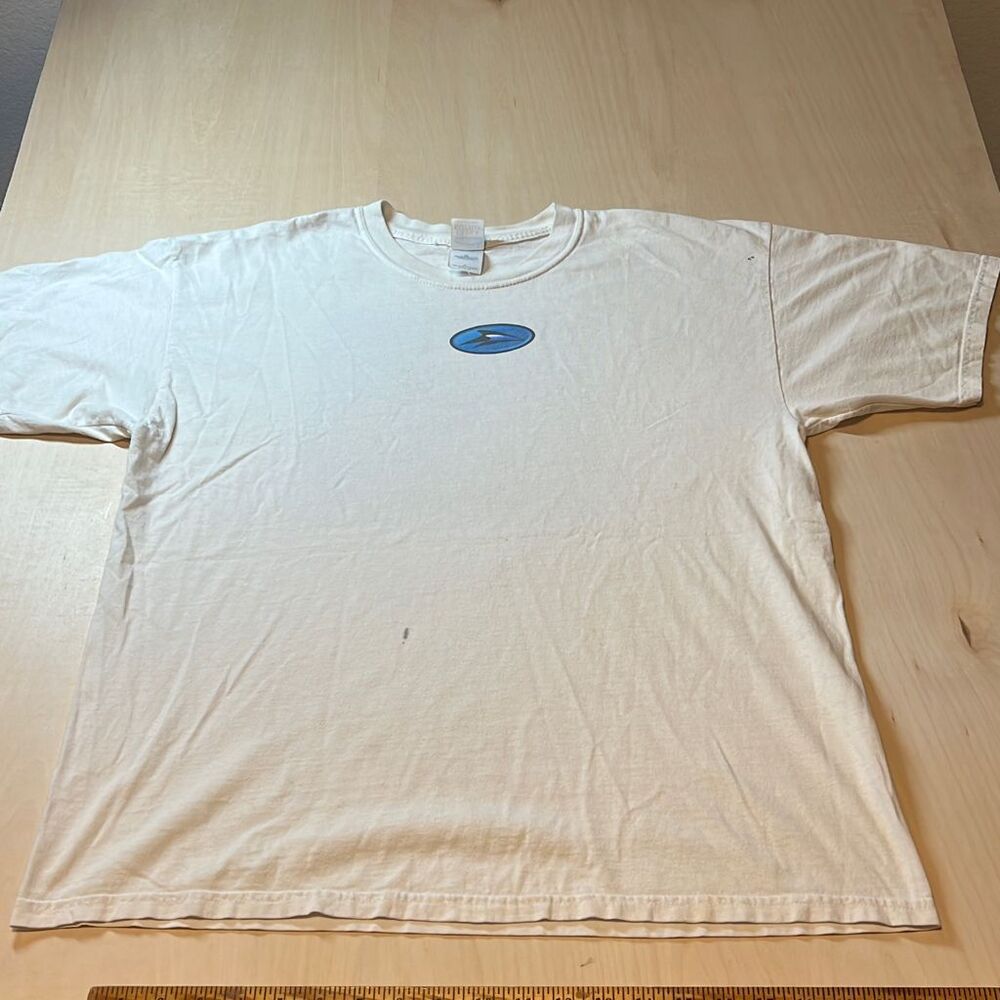 Vintage 90s Sea World T Shirt Double Sided White Men’s Size XL Shamu Orca‎ Whale